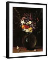 Vase of Flowers-Pieter Bruegel the Elder-Framed Giclee Print