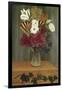 Vase of Flowers-Henri Rousseau-Framed Giclee Print