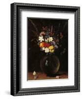 Vase of Flowers-Jan Brueghel the Elder-Framed Art Print