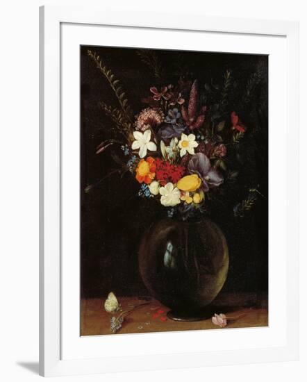 Vase of Flowers-Jan Brueghel the Elder-Framed Art Print