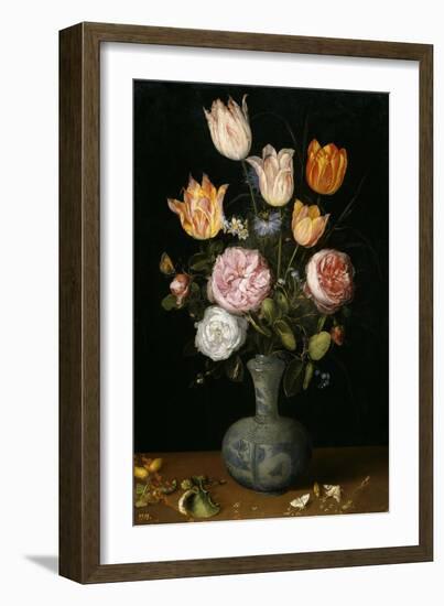 Vase of Flowers-Jan Brueghel the Elder-Framed Giclee Print