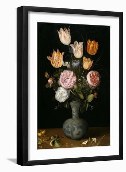 Vase of Flowers-Jan Brueghel the Elder-Framed Giclee Print