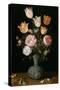 Vase of Flowers-Jan Brueghel the Elder-Stretched Canvas