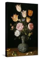 Vase of Flowers-Jan Brueghel the Elder-Stretched Canvas