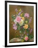 Vase of Flowers-Albert Williams-Framed Giclee Print