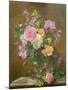 Vase of Flowers-Albert Williams-Mounted Giclee Print