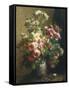 Vase of Flowers-Jean-etienne Maisiat-Framed Stretched Canvas