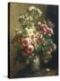 Vase of Flowers-Jean-etienne Maisiat-Stretched Canvas