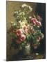 Vase of Flowers-Jean-etienne Maisiat-Mounted Giclee Print
