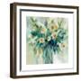 Vase of Flowers-Silvia Vassileva-Framed Art Print