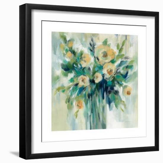 Vase of Flowers-Silvia Vassileva-Framed Art Print