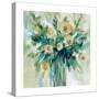 Vase of Flowers-Silvia Vassileva-Stretched Canvas