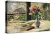 Vase of Flowers-Paul Gauguin-Stretched Canvas