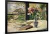 Vase of Flowers-Paul Gauguin-Framed Giclee Print