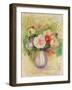 Vase of Flowers-Pierre-Auguste Renoir-Framed Giclee Print