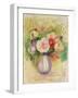 Vase of Flowers-Pierre-Auguste Renoir-Framed Giclee Print