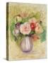 Vase of Flowers-Pierre-Auguste Renoir-Stretched Canvas