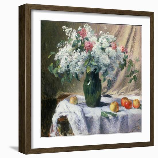 Vase of Flowers-Henri Lerolle-Framed Giclee Print