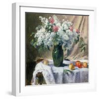 Vase of Flowers-Henri Lerolle-Framed Giclee Print