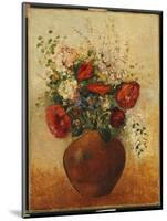 Vase of Flowers-Odilon Redon-Mounted Giclee Print