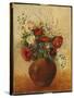 Vase of Flowers-Odilon Redon-Stretched Canvas