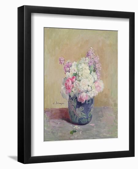 Vase of Flowers-Henri Lebasque-Framed Giclee Print