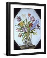 Vase of Flowers-Giovanna Garzoni-Framed Giclee Print