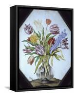 Vase of Flowers-Giovanna Garzoni-Framed Stretched Canvas