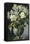 Vase of Flowers-Telemaco Signorini-Framed Stretched Canvas