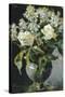 Vase of Flowers-Telemaco Signorini-Stretched Canvas