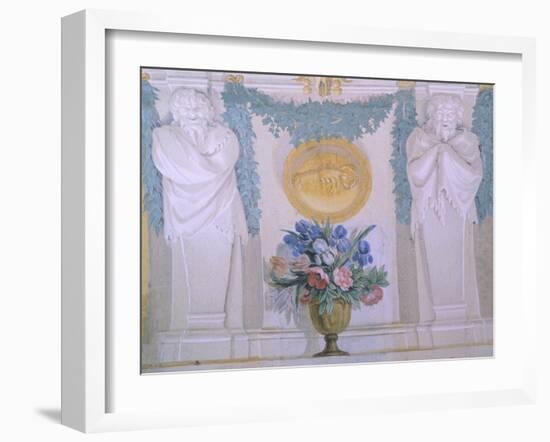 Vase of Flowers-Pietro da Cortona-Framed Giclee Print