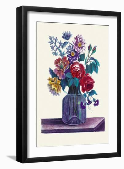 Vase of Flowers-null-Framed Art Print