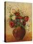 Vase of Flowers-Odilon Redon-Stretched Canvas