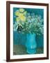 Vase of Lilacs, Daisies and Anemones, c.1887-Vincent van Gogh-Framed Art Print