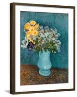 Vase of Lilacs, Daisies and Anemones, c.1887-Vincent van Gogh-Framed Giclee Print