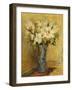 Vase of Lillies and Roses, C.1870-Pierre-Auguste Renoir-Framed Giclee Print