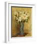 Vase of Lillies and Roses, C.1870-Pierre-Auguste Renoir-Framed Giclee Print