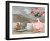 Vase of Pink Flowers VI-Melissa Wang-Framed Art Print