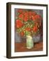 Vase of Poppies, 1886-Vincent van Gogh-Framed Giclee Print