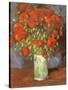 Vase of Poppies, 1886-Vincent van Gogh-Stretched Canvas