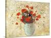 Vase of Poppies; Vase De Coquelicots, 1905-09-Odilon Redon-Stretched Canvas