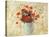 Vase of Poppies; Vase De Coquelicots, 1905-09-Odilon Redon-Stretched Canvas