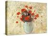 Vase of Poppies; Vase De Coquelicots, 1905-09-Odilon Redon-Stretched Canvas