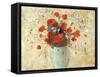 Vase of Poppies-Odilon Redon-Framed Stretched Canvas