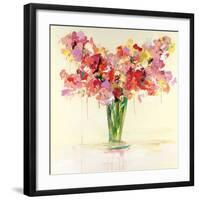 Vase of Red and Pink-Emma Bell-Framed Giclee Print