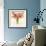 Vase of Red and Pink-Emma Bell-Framed Giclee Print displayed on a wall