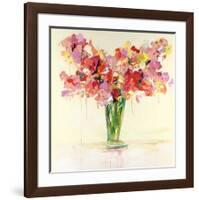 Vase of Red and Pink-Emma Bell-Framed Giclee Print