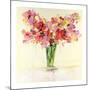 Vase of Red and Pink-Emma Bell-Mounted Giclee Print