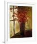 Vase of Red Flowers-Christine Stewart-Framed Art Print