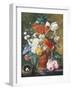 Vase of Rich Summer Flowers-Jan van Huysum-Framed Giclee Print